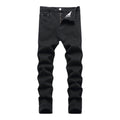 Black-Men's Multi Pack Slim Fit Stretch Jeans Ripped Skinny Jeans for Men.