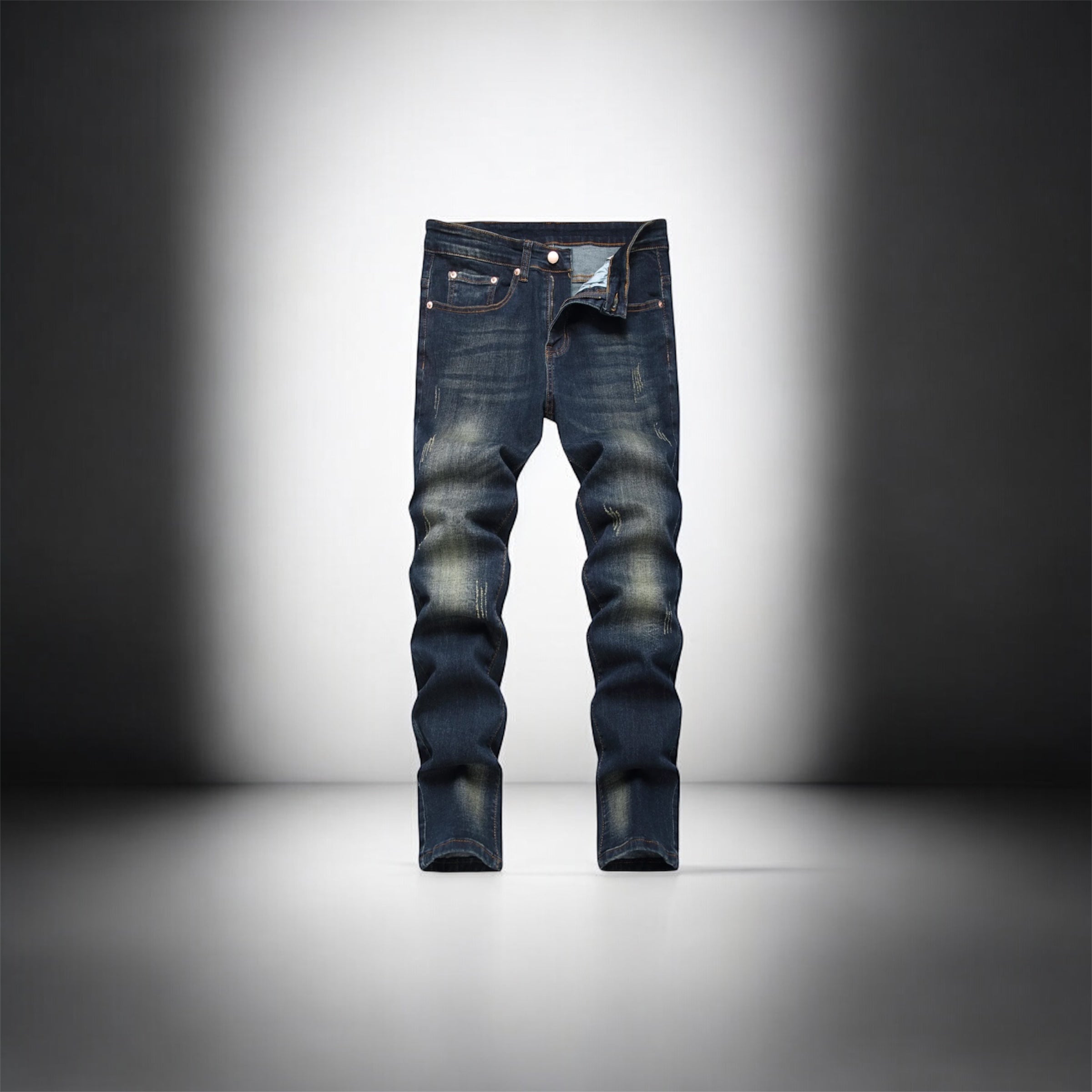 Men's Multi Pack Slim Fit Stretch Jeans Ripped Skinny Jeans for Men,