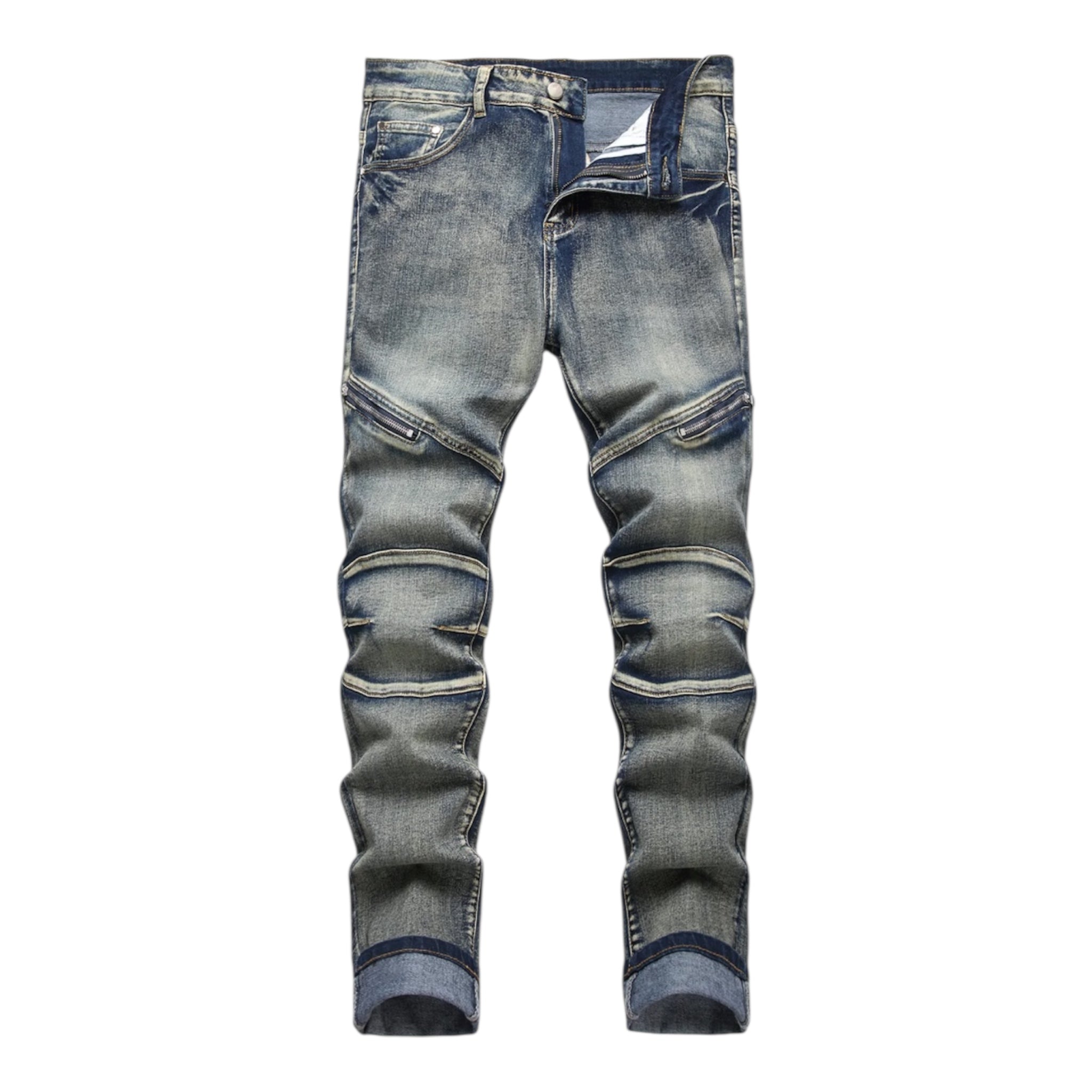 Gray universal-Men's Multi Pack Slim Fit Stretch Jeans Ripped Skinny Jeans for Men.
