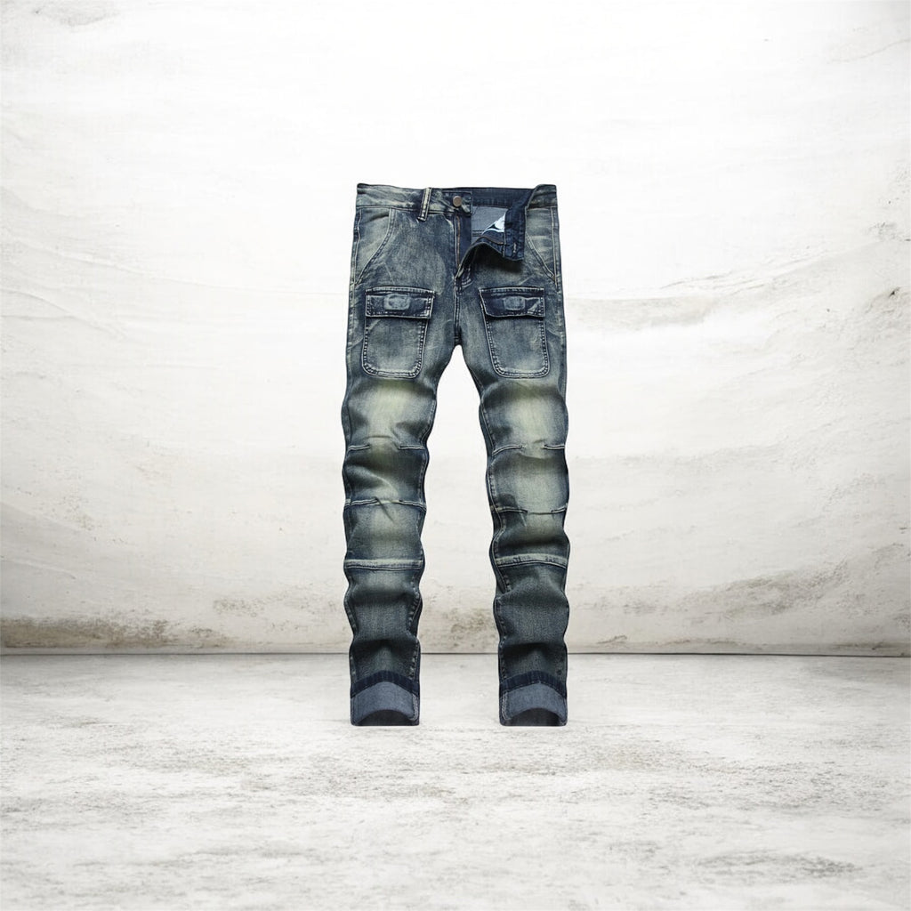 Men's Multi Pack Slim Fit Stretch Jeans Ripped Skinny Jeans for Men,